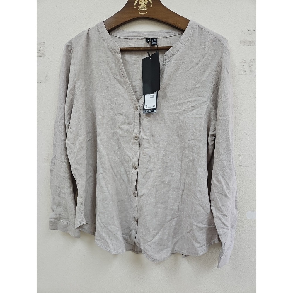 Vero Moda Women's Xl P Long Sleeve Button Down Shirt NWT